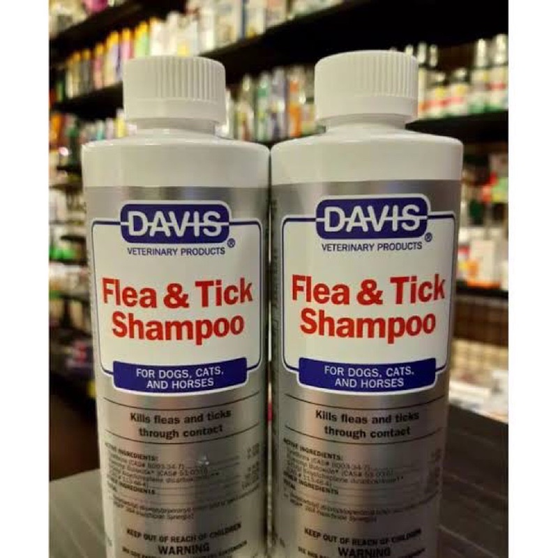 Davis flea and tick shampoo sale