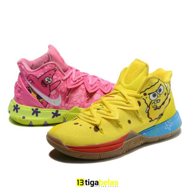 Jual SEPATU NIKE KYRIE 5 Spongebob x Patrick star custom id Shopee Indonesia