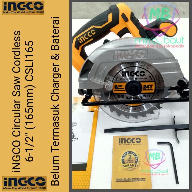 Circular saw cordless discount ingco