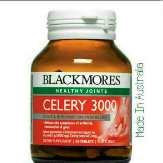 Complément Alimentaire Blackmores Céleri 3000mg - 50 Comprimés - Origine Australie - Neuf