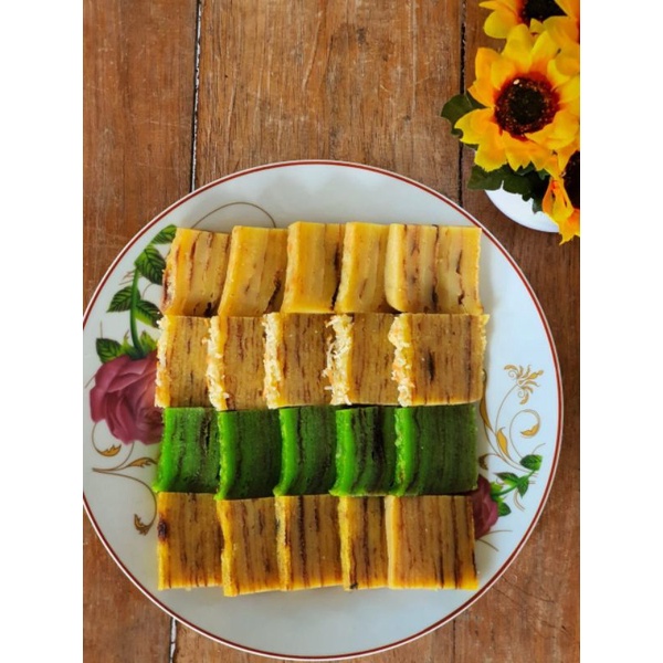 Jual Lapis Legit / Engka Ketan Original Pandan Keju | Shopee Indonesia