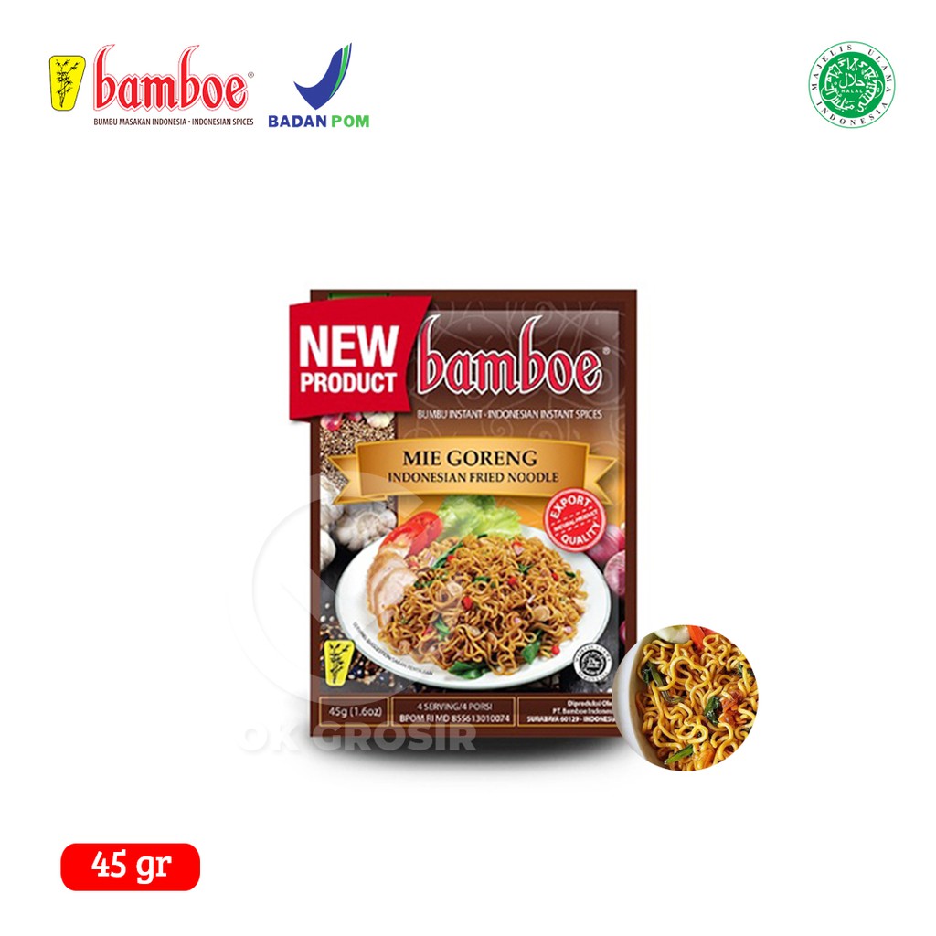 Jual Bamboe Bumbu Mie Goreng Bumbu Instan Gr Shopee Indonesia