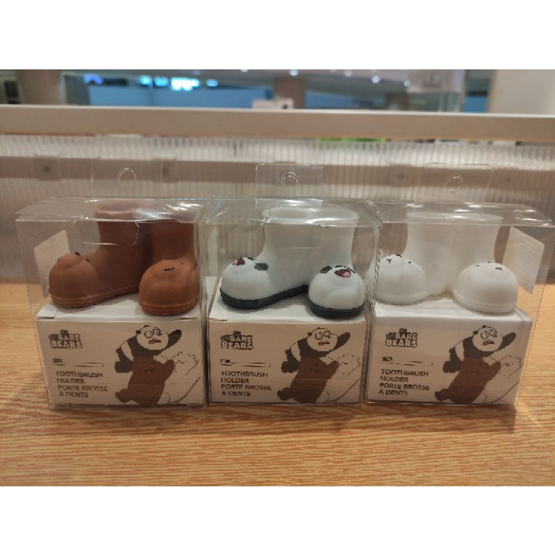 Jual Tempat Sikat Gigi Edisi We Bare Bears Original Miniso Shopee