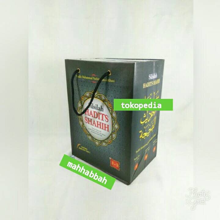 Jual Original kitab Buku Silsilah Hadits Shahih 3 Jilid Lengkap ...