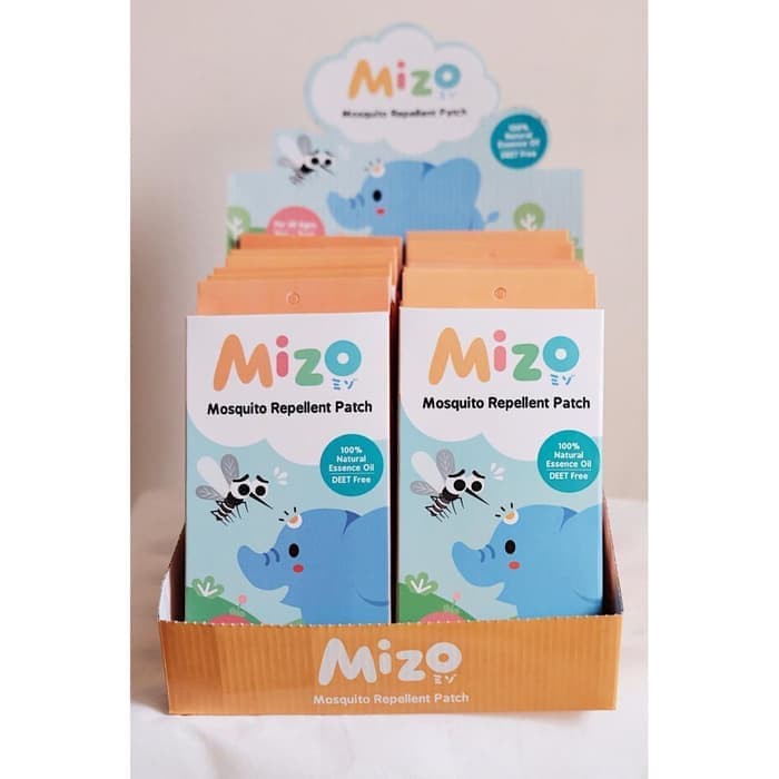 Jual Mizo Mosquito Repellent Sticker Patch Mizo Stiker Nyamuk Murah ...