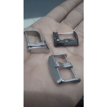 Jual Buckle strap jam tangan polos ukuran 22mm | Shopee Indonesia