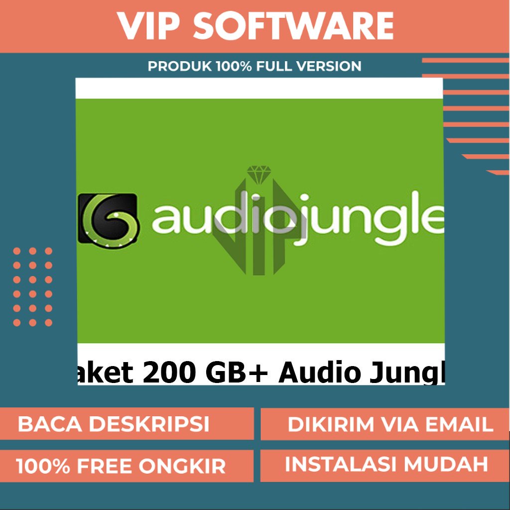 Jual Paket 200 GB+ Audio Jungle AudioJungle Music Sound LIFETIME File