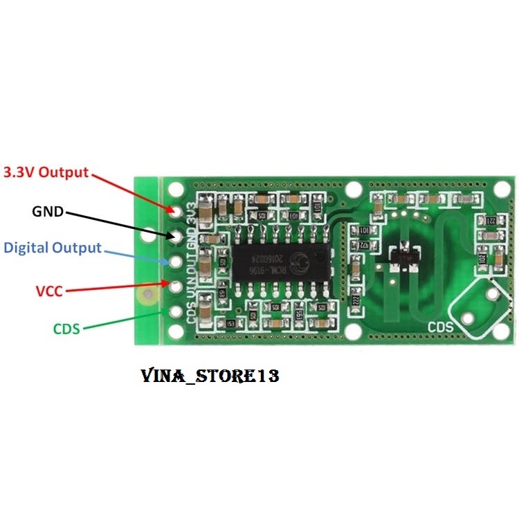 Jual Module Sensor Radar Microwave RCWL-0516 Gerak Arduino | Shopee ...