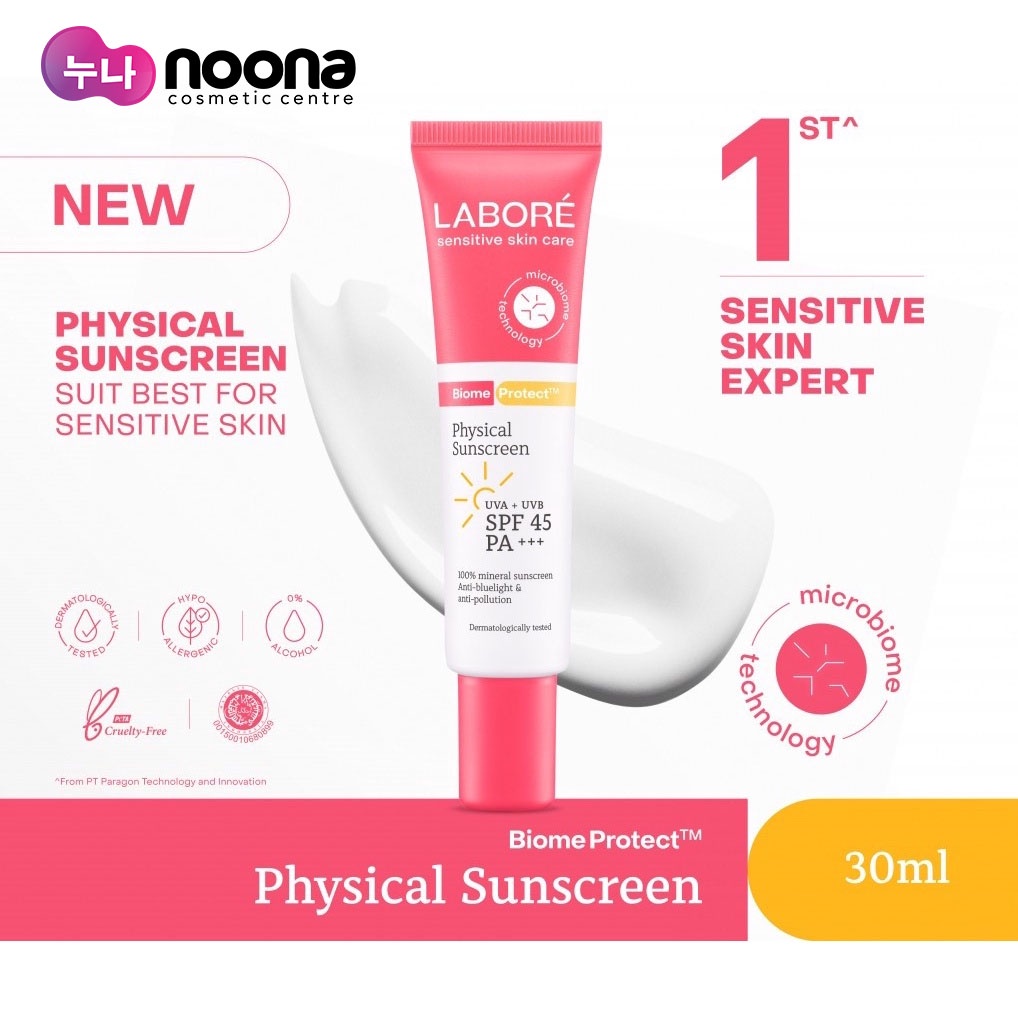 Jual LABORE BIOME PROTECT PHYSICAL SUNSCREEN UVA+UVB SPF 45 PA++