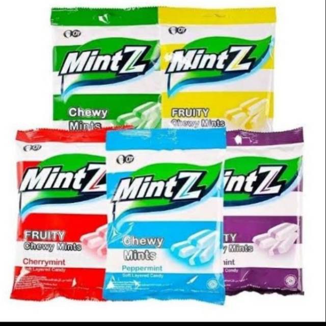 Jual Permen MintZ Chewy Mint / Hard Candy Aneka Rasa 115gr | Shopee ...