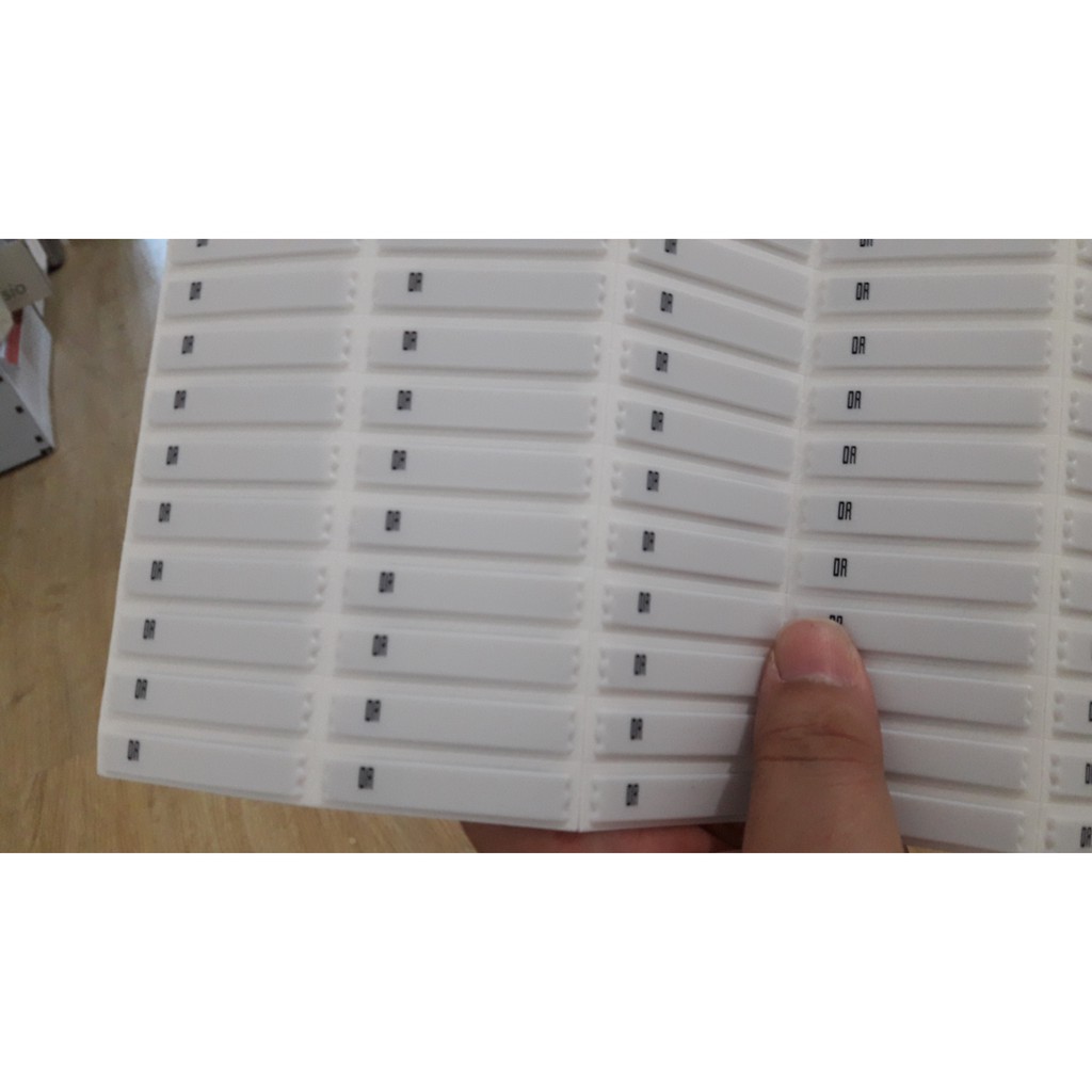 Jual 100 PCS Label sensor alarm AM 58 KHZ ( LONG DETECTION / Daya ...