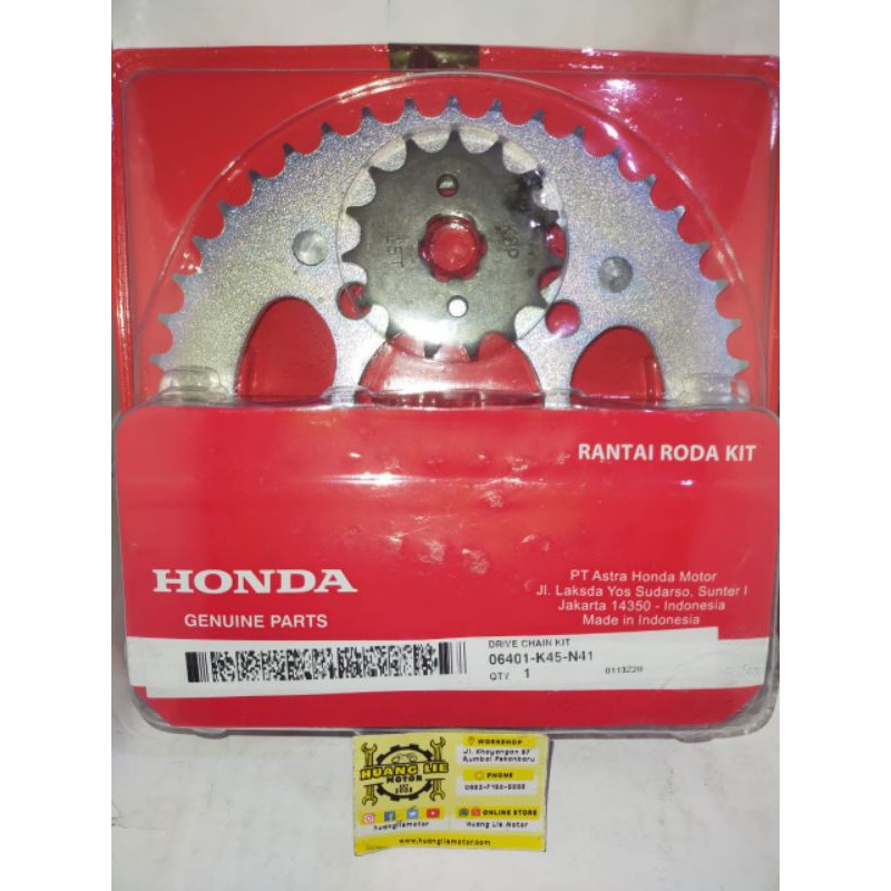 Jual Gigi Tarik Set Gear Set Chain Kit Honda Cbr 150 2012 2016 2018