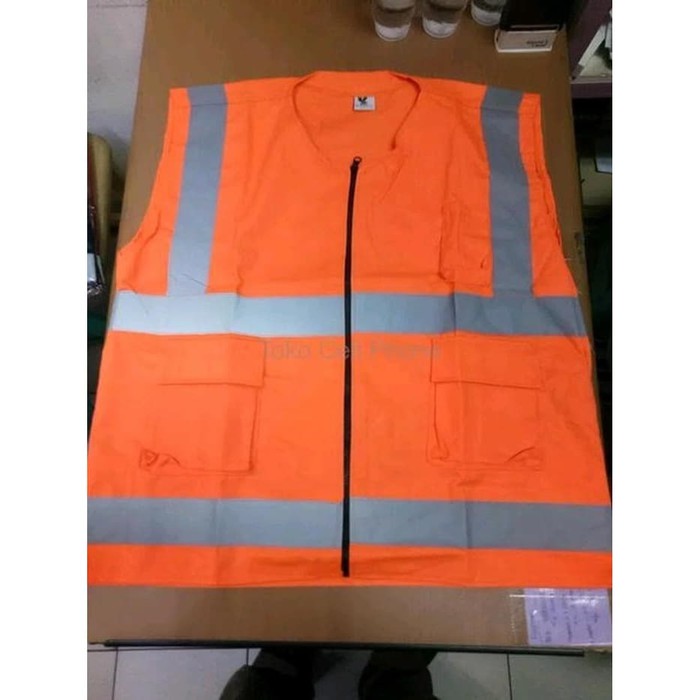 Jual Rompi safety proyek rompi bahan drill rompi proyek | Shopee Indonesia
