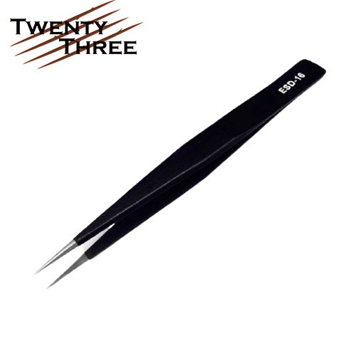 Jual pinset tweezer lurus tumpul ESD-16 ESD16 ESD 16 tweezers mirip ...