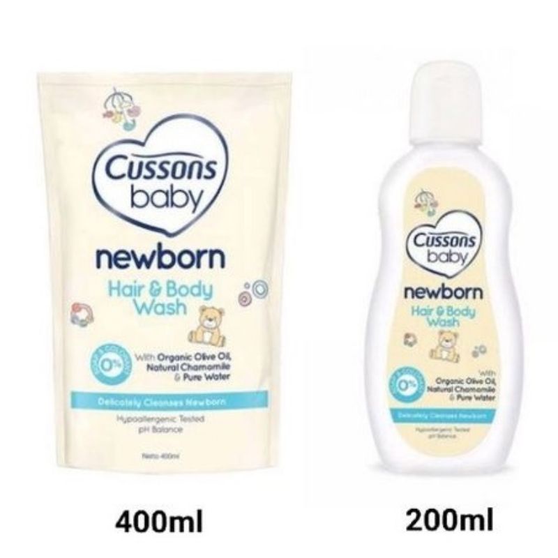 Jual Cussons baby hair body newborn 200ml 400ml Shopee Indonesia