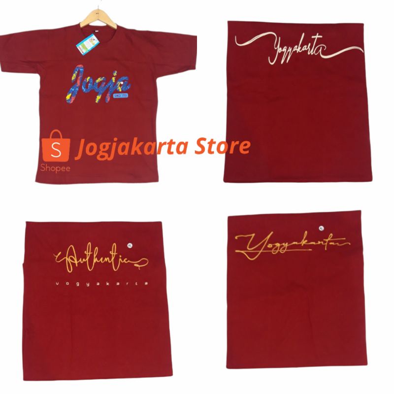 Jual KAOS JOGJA KATUN // KAOS JOGJA BIG SIZE // KAOS JOGJA JUMBO ...