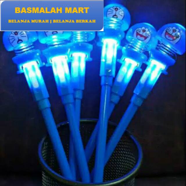 Jual Bolpen spring doll led / Pen per led / pen spring dol lampu Murah ...