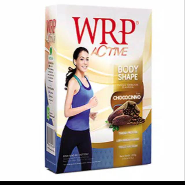 Jual WRP Active body shape chococino 234 gram gratis tumbler | Shopee ...