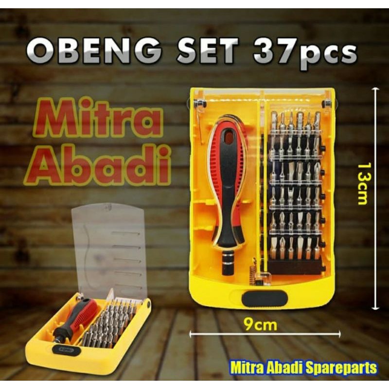 Jual Obeng Set 37 in 1 Multi-Screwdriver set toolkit Multifungsi ...