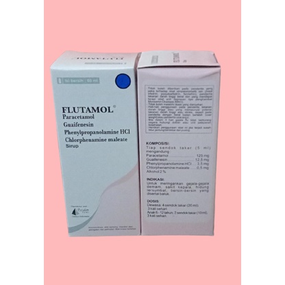 Jual FLUTAMOL SYRUP 60ML | Shopee Indonesia