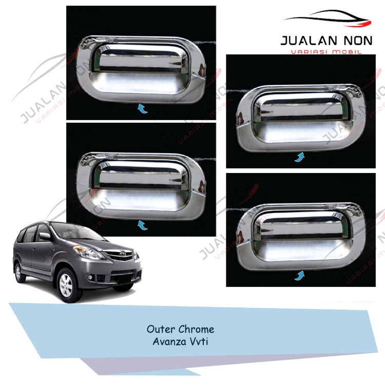 Jual Outer Chrome Mobil Avanza Vvti | Shopee Indonesia
