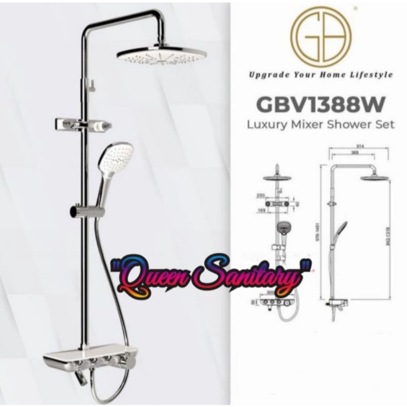 Jual GBV1388W GBV 1388W Shower Set ORIGINAL GERMANY BRILLIANT GBV 1388 ...