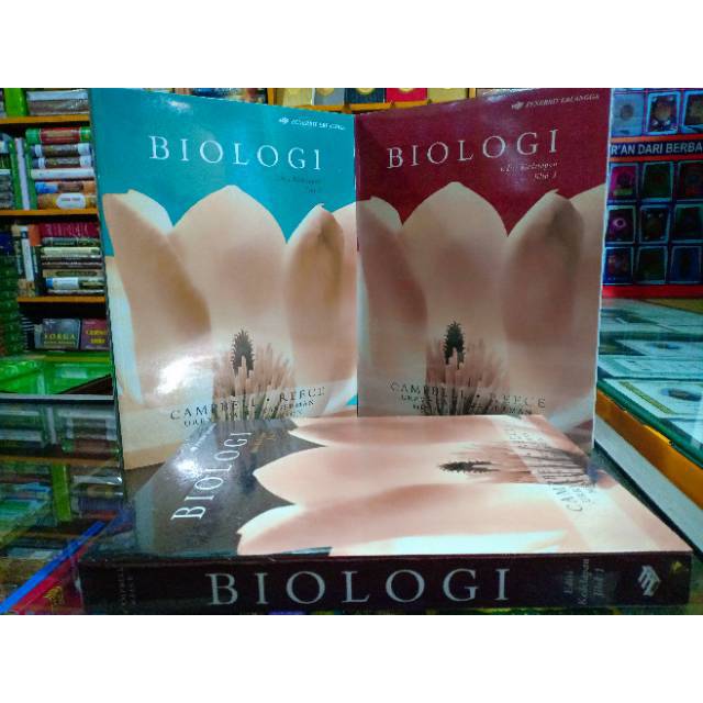 Jual BUKU ORIGINAL- BIOLOGI CAMPBELL EDISI 8 JILID 1-2-3 | Shopee Indonesia