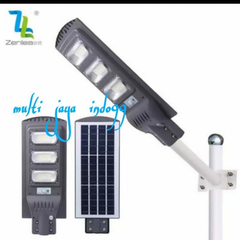 Jual lampu jalan pju solar cell tenaga surya all in 1 90watt 90W 90wat ...