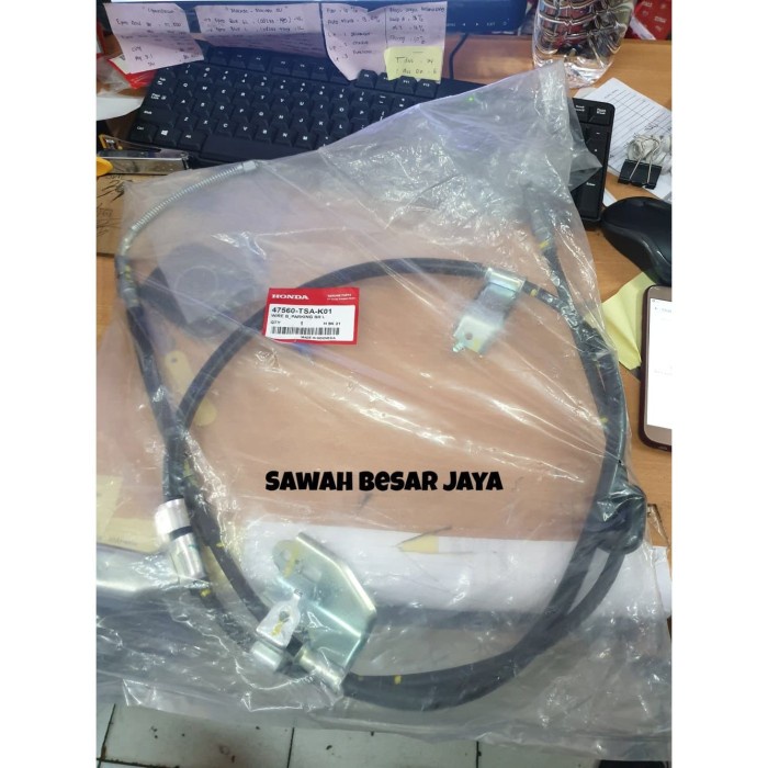 Jual Wire Hand Brake Kabel Tali Tarikan Rem Tangan Honda Brv Original