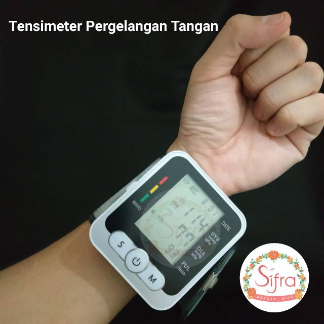 Jual Tensimeter Digital Pergelangan Tangan Alat Ukur Pengukur Tekanan ...