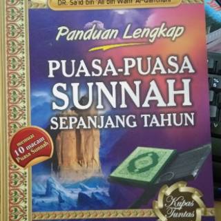 Jual Panduan Lengkap Puasa Puasa Sunnah Sepanjang Tahun | Media ...