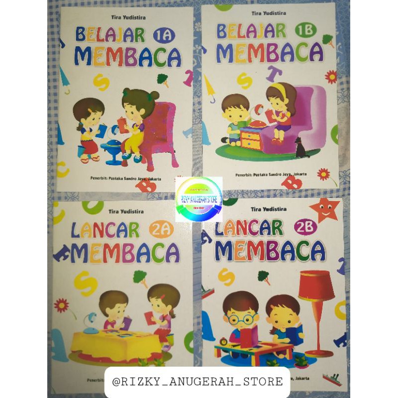 Jual Buku Belajar Membaca 1A , 1B , 2A , 2B | Shopee Indonesia