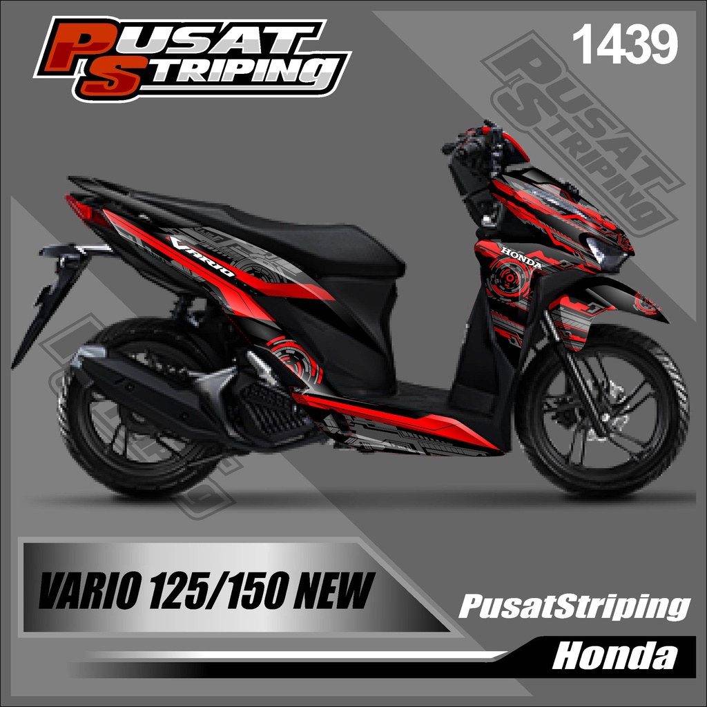 Jual Dekal Sticker VARIO 125/150 NEW Full Body - Stiker Skotlet VARIO