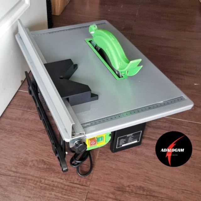 Jual Table Saw RYU RTS8 Gergaji Meja Potong Kayu 600 Watt | Shopee ...