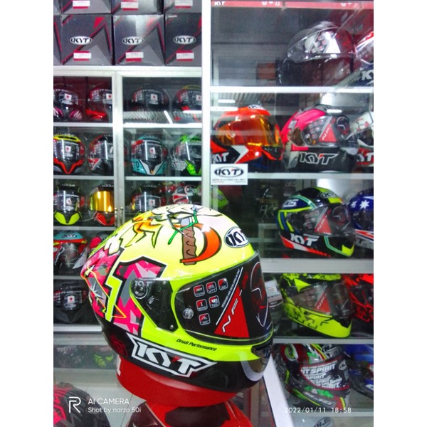 Jual Helm Full Face Kyt Nfr Espargaro Misano Shopee Indonesia