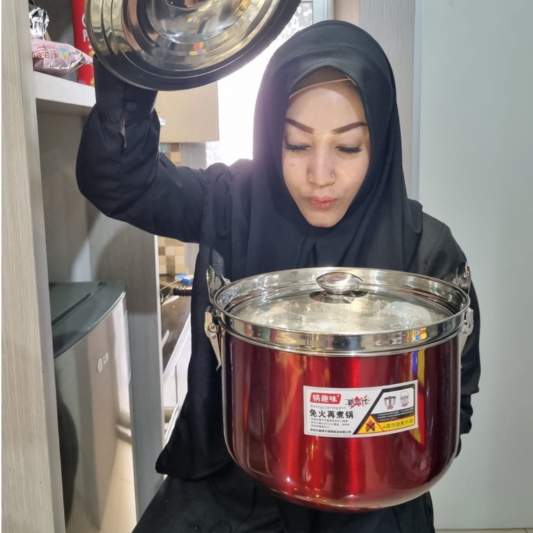 Jual RICE COOKER TANPA LISTRIK, AWET PANAS SEHARIAN HEMAT LISTRIK RUMAH