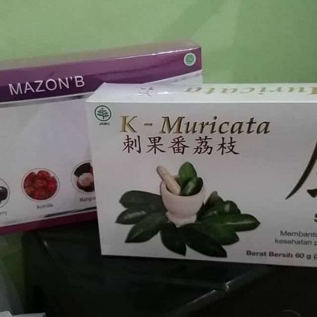 Jual Paket K-muricata ( Kmuricata 30s ) Dan Mazon B ( Amazon Berries ...