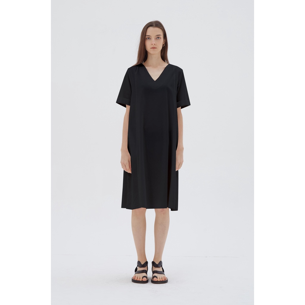 Jual Shopatvelvet Area Dress Black Shopee Indonesia