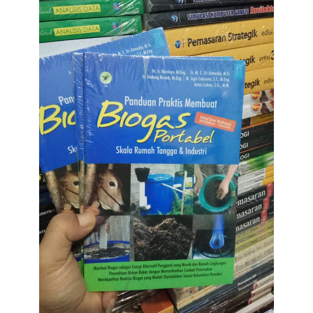 Jual Buku Panduan Praktis Membuat Biogas Portabel - Hardoyo-soft Cover ...