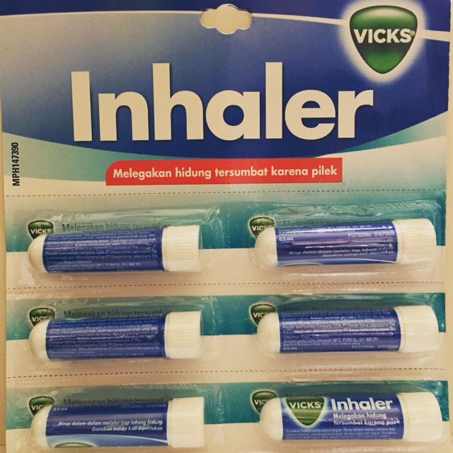 Jual Vicks Inhaler / 3pcs | Shopee Indonesia