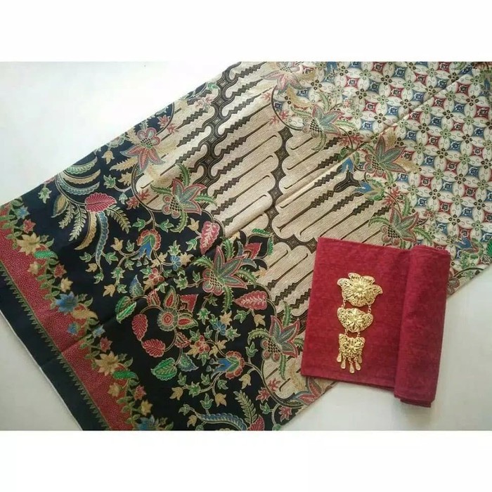 Jual Kain Batik Solo Iwan Tirta Coklat Shopee Indonesia