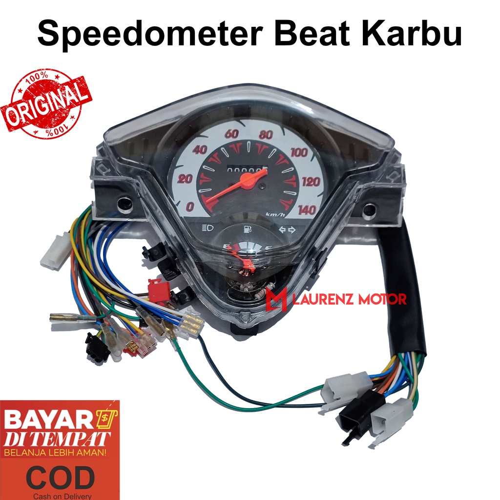 Jual Speedometer Honda Beat Karbu Lama Spidometer Assy Kilometer Speedo