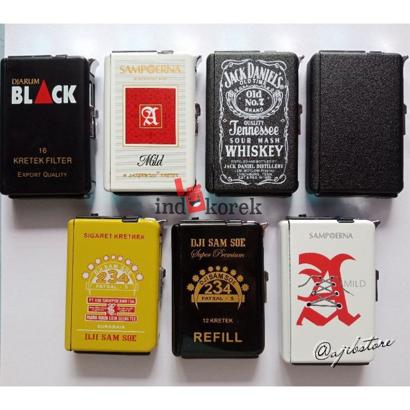 Jual ASIK PROMO TEMPAT PENYIMPANAN ROKOK/TEMPAT ROKOK PLUS KOREK HABIS ...
