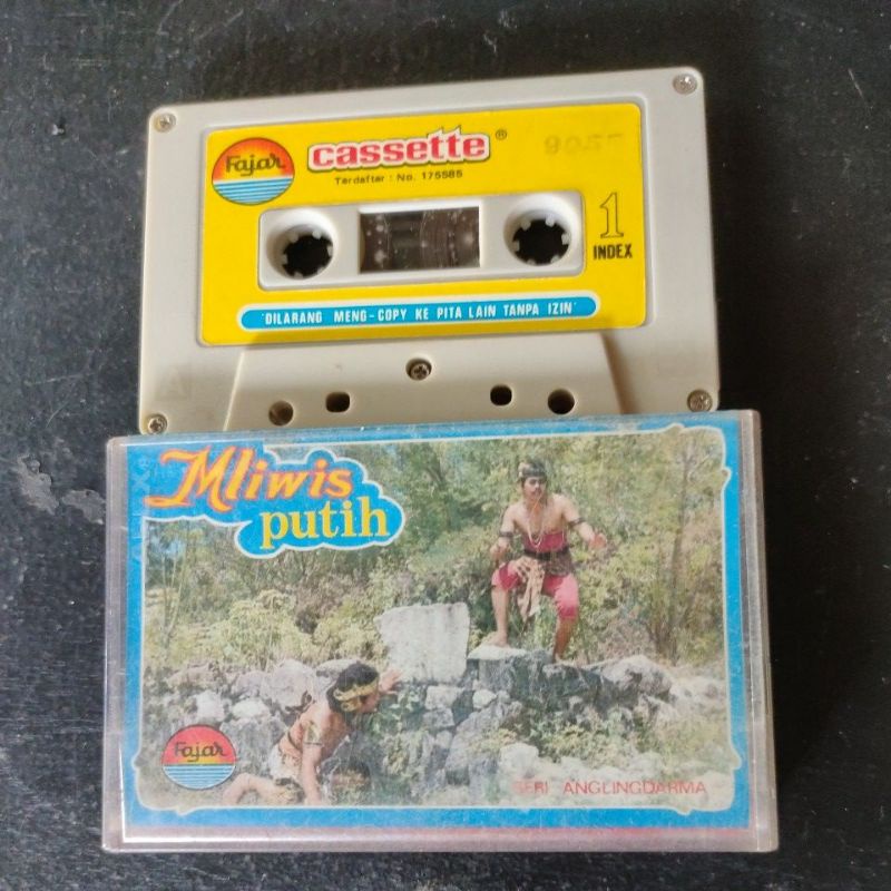 Jual kaset tape original FAJAR RECORD jadul Angling darma MLIWIS PUTIH