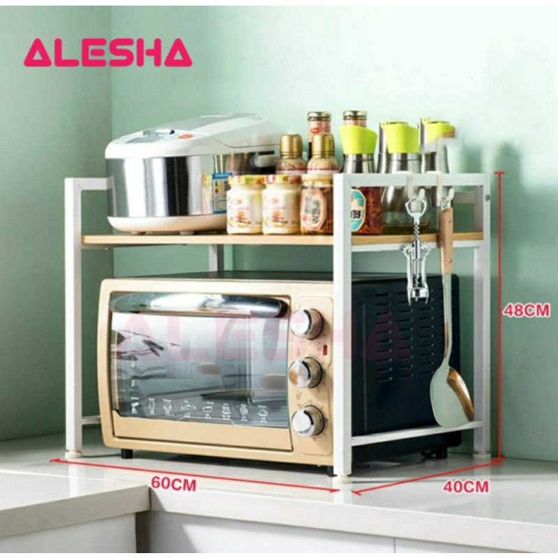 Jual Rak Dapur Portable Rakmicrowive Rak Oven Rak Serbaguna Multifungsi ...
