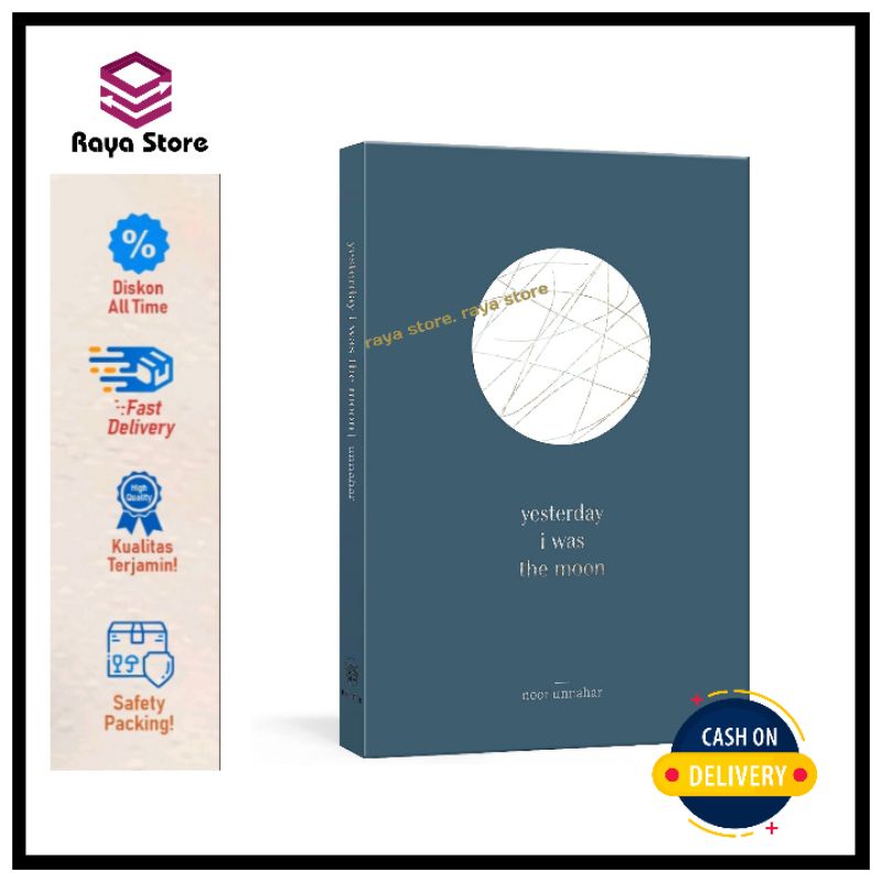 Jual Yesterday i Was The Moon by Noor Unnahar (english version ...