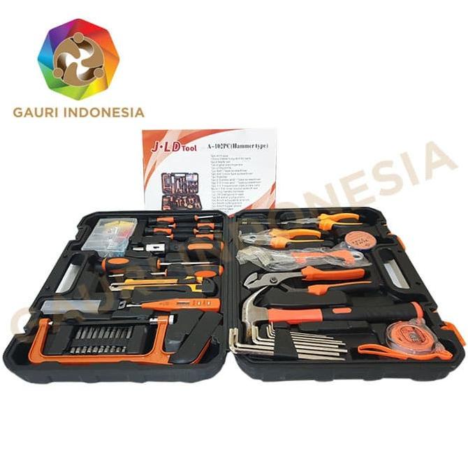 Jual Tool Set | Tool Kit 102Pc Full Set | Tool Box | Tool Kit ...