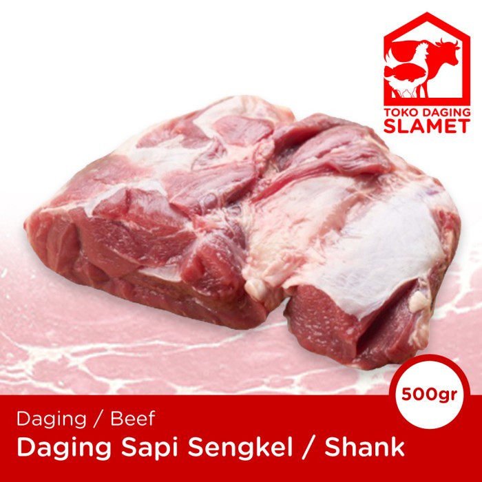 Jual Daging Sapi Sengkel Shank 500gr Shopee Indonesia