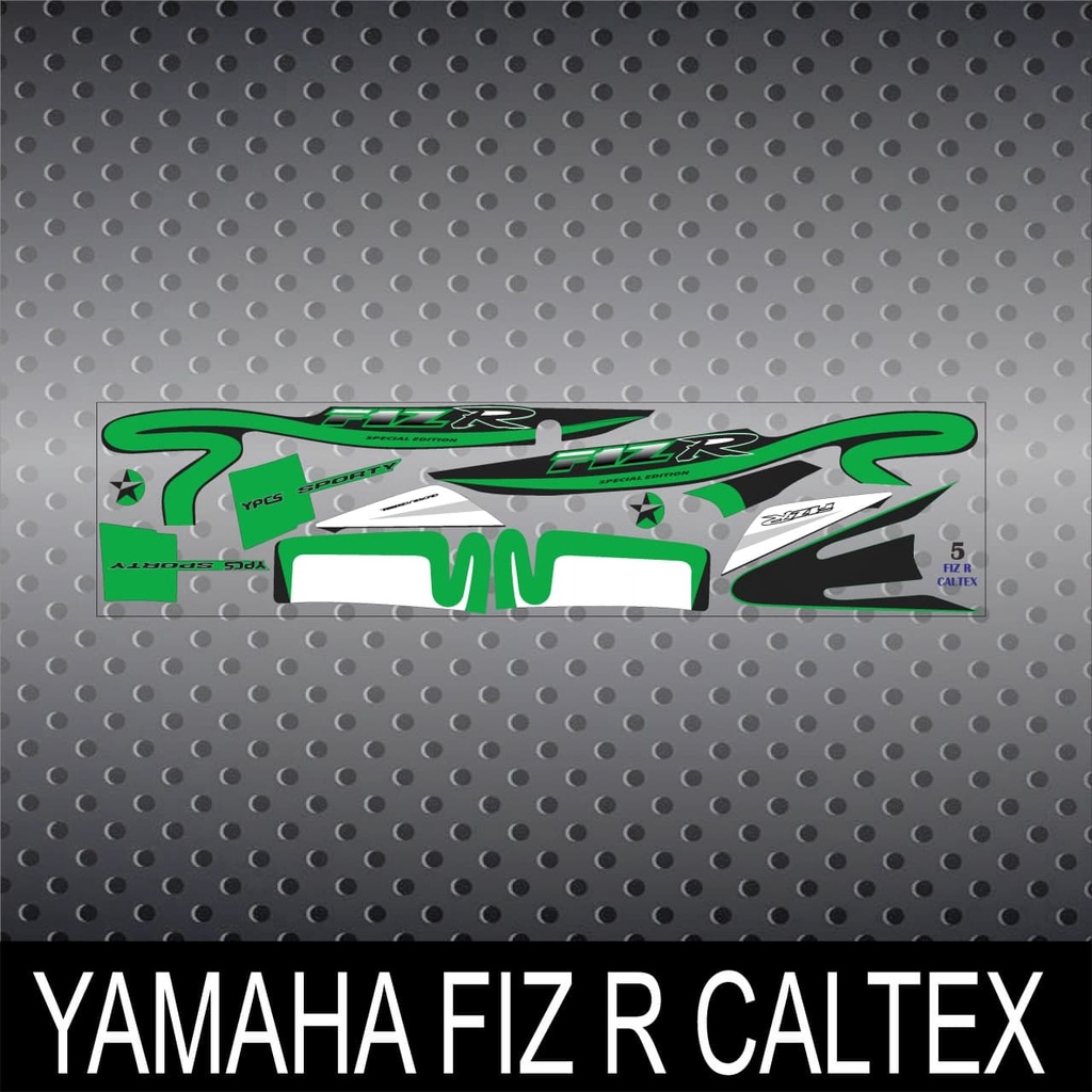 Jual Stiker Striping Decal Yamaha Fiz R Caltex Shopee Indonesia