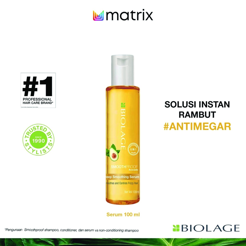 Jual MATRIX Biolage Deep Smoothing Serum 100ml | Shopee Indonesia
